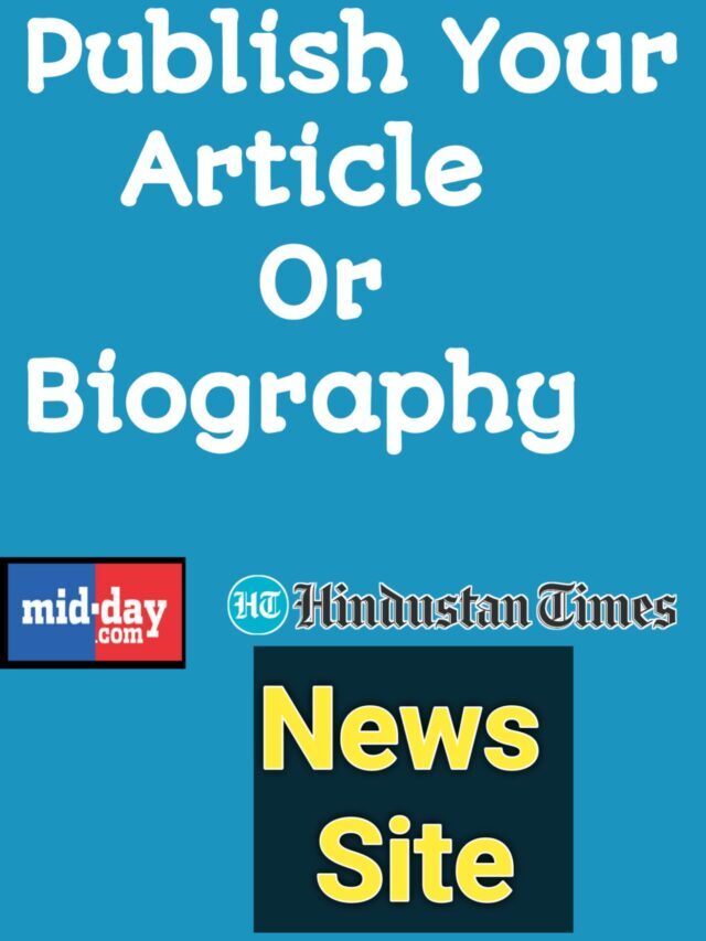 How To Publish Your Article in News Site