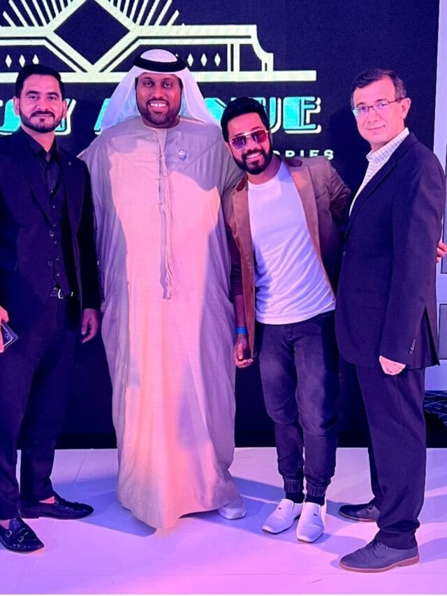 Manas Kumar in Dubai Fashion Week