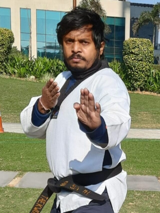 Nitul Das is a Taekwondo coach