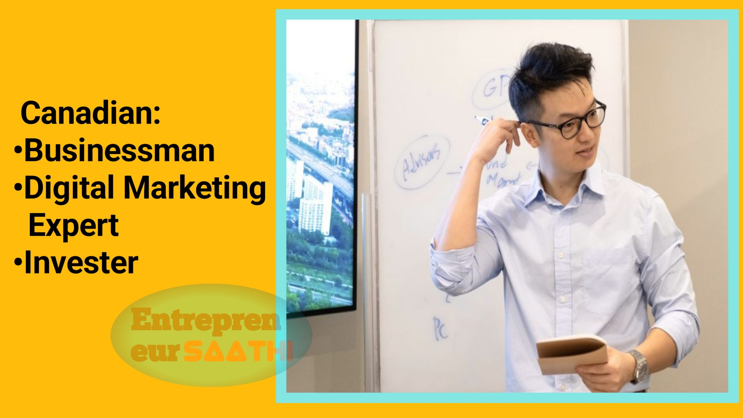 Wayne Liang Entrepreneur - Entrepreneur Saathi