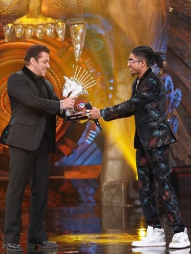 Mc Stan with Salman Khan