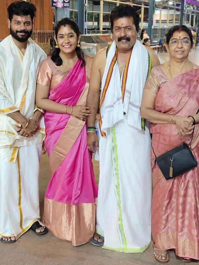 Sruthi Shanmuga Priya Family