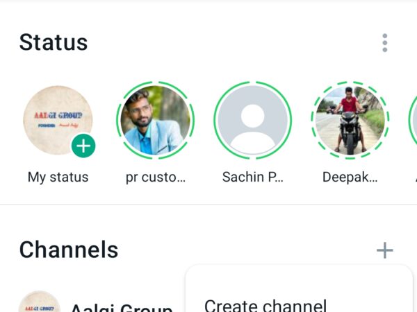 Create WhatAapp Channel