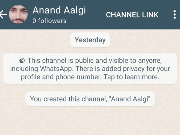 WhatsApp Channel