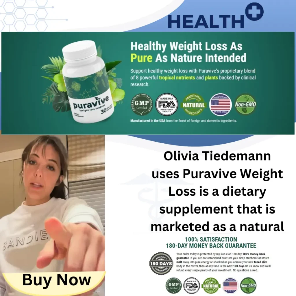 Olivia Tiedemann Health Supplement