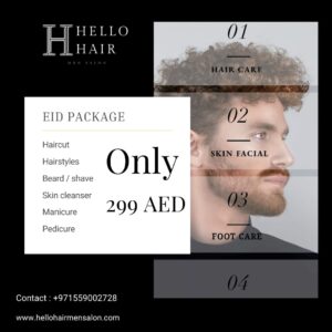 Hello Hair Men Salon: Al Ain’s Premier Grooming Destination for Men