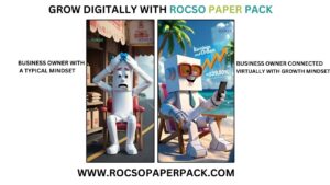 LIFE IS NOTE COMPLETE WITHOUT PACKAGING NOW CONNECT WITH ROCSO PAPER PACK